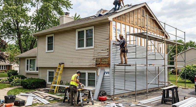 Damaged Siding Replacement in Norwalk, CT
