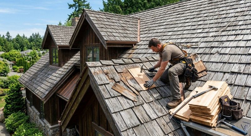 Cedar Shake Shingle Service
